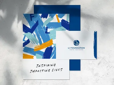 Li Foundation Brand Identity branding design illustration logo website