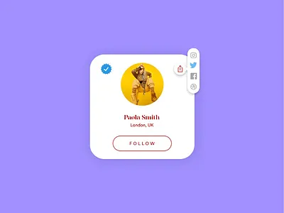 Social Share - Daily UI Challenge daily ui dailyui dailyui010 dailyuichallenge dailyuichallenge010 design figma graphicdesign graphism illustration typogaphy ui uiux uiuxdesign ux vector