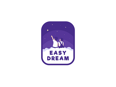 Easy dream baby children cloud design dream easy furniture happy infant kids logo logodesign logomark logos modern sale shop space star store