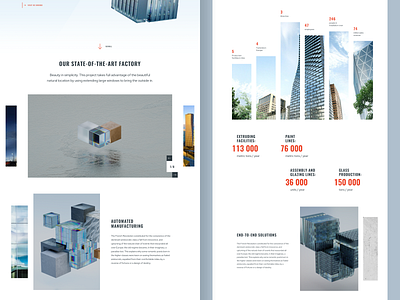 FutureSkyLines Manufacturing app branding clean creative design logo minimal ui ux website