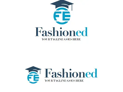 Fashioned Logo design education logo fashion logo logo