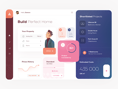 AI architect UI dashboard dashboard dashboard ui web web app