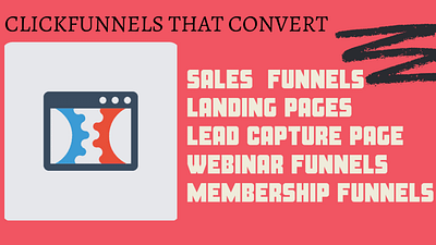 I will build high converting clickfunnels sales funnel and shopi click funnel click funnels landingpage sales funnel sales page