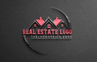 do brand real estate home construction company logo design branding design flat graphic design icon logo minimal typography ui vector