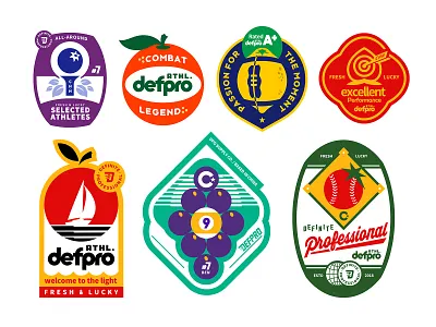 athletic labels ads apple atheltic athletes badges baseball basketball football fruits grape labels package peach pingpong pools pro sailing type vintage