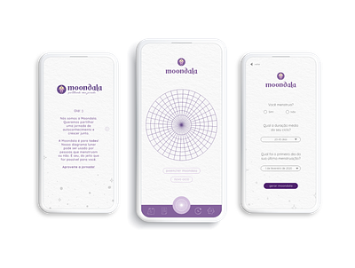 Moondala App design ui design ux design