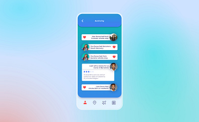 047 #DailyUI TRAVEL App Activity Feed activity feed app design dailyui dailyuichallenge design travel travel app ui ui design ux