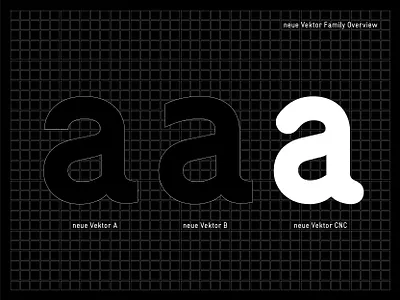 neue Vektor CNC — Overview branding cnc design din foundry grotesk grotesque industrial made in germany neue sans signage system type typedesign typeface typography vektor wayfinding