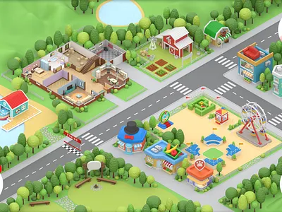 Piggy Farm Game android game game art game design gaming ios map meta map paladin engineering