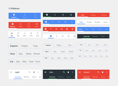 🔥 Material UI kit — Figma app templates desktop & mobile android app dark dashboard design design system figma ios material mobile navigation react tab tabs templates ui ui kit web