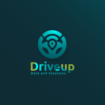 Driveup Brand brand brand design branding design graphic design icon illustrator logo typography vector