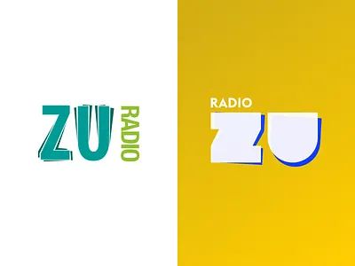 Radio ZU redesign concept branding concept concept art concept design design logo radio radio zu romania vector