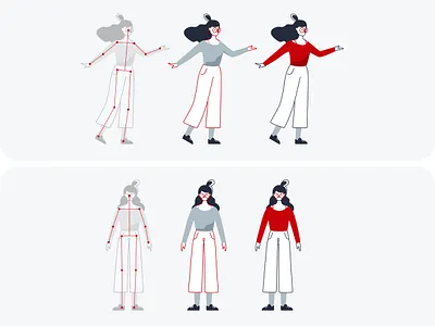 developer illustration branding color design ui