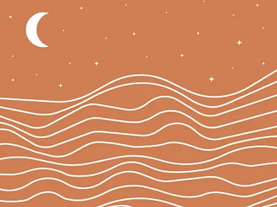 Vibin moon art print artwork boho decoration design design art digital digital art digital illustration graphic design home decor illustration illustration design minimal minimalist design minimalist poster moon print design vibe