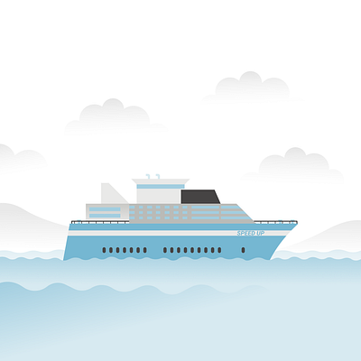 Cruise ship | ILLUSTRATION adobeillustration affinitydesigner graphicdesigner illustration illustrator art illustrators vector illustration visual art visual design visualdesigner