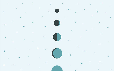Simply vibin moon phase art illustration design boho design art graphic design home decor home design illustration illustrator minimal minimalist minimalist design moon moon phases print art print design vibe
