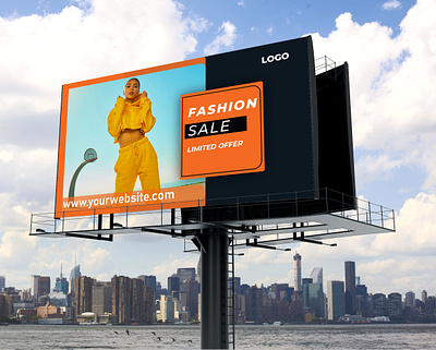 Fashion Sale Billboard design big sale billboard design template billboard mockup branding clearance corporate design discount fashion fashion banner fashion sale banner design fashion sale billboard design holiday mall outdoor photography pre christmas promotion sale sales