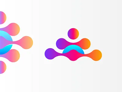 Abstract logo design 3d a z abstract design abstract logo brand identity branding colorful logo gradient logo illustration logo design logo mark minimal ui