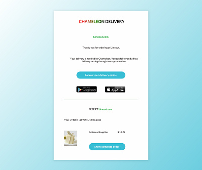 Daily UI #017 dailyui dailyuichallenge receipt