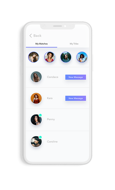 Dating App Match Screen app datingapp design ui design ux ux ui uxdesign