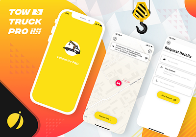 TowTruckPro - iOS & Android apps android app development android app development company android development ios app development ios app development company iphone app development iphone app development company mobile app design mobile app development mobile design