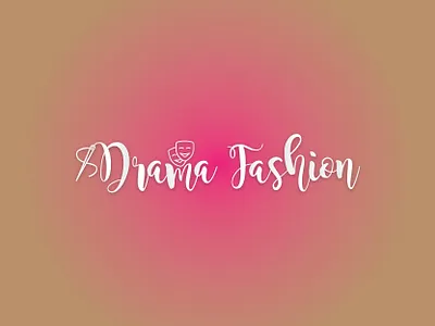 Drama Fashion | Minimalist Logo branding design fashion logo graphic design logo design minimal logo minimalist logo signature logo typography