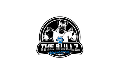 Final Part Of TBC Design - Logo - The Bullz Connection adobe adobeillustator art bull bull terrier design dog dog logo family french bulldog graphicdesign illustration logo staffordshire terrier vector