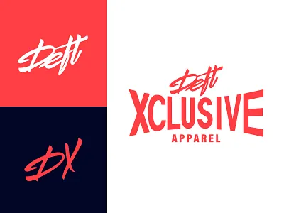 Logo prints for apparel brand apparel branding calligraphy clothing design fashion hand lettering handlettering identity label lettering logo logotype mark script streetwear type typography