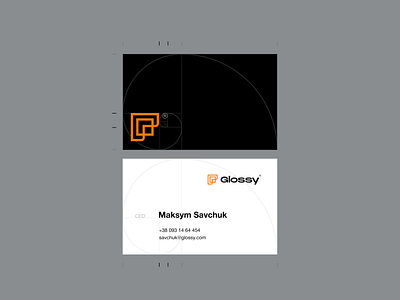 Glossy brand branding business card businesscard ceiling composition development fix gloss goldenratio grids identyty logo promo repair typography бизнесс бренд логотип разаработка