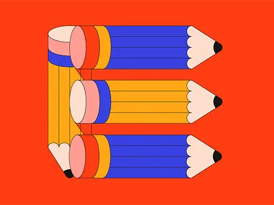 36 days of type - E 36daysoftype drawing illustration letter letters vector