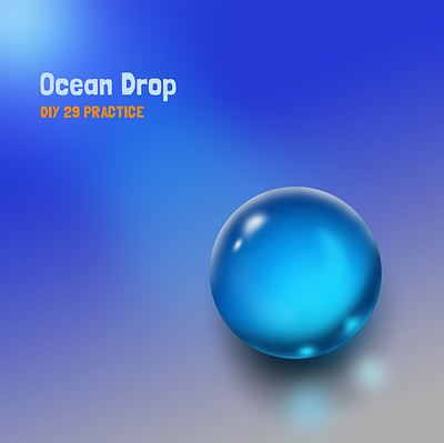 Ocean Drop Casual Icon @design @dribbble @remote @ui @vasilkooov casual game diy game ui game ui