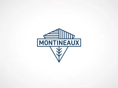 Montineaux Logo alabama birmingham branding creative design freelance graphic logo ryan meyer work