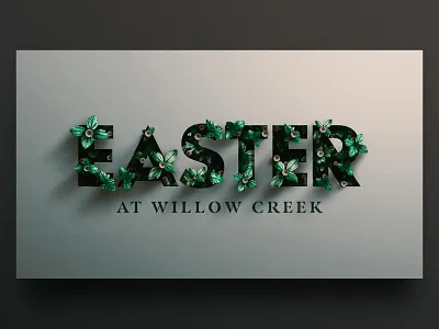 Easter at Willow Creek (2020) church design easter sermon sermon art sermon series