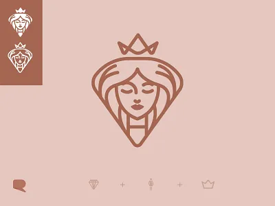 Women Ministry Icon branding illustrator logo woman