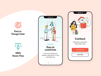 Finofin Illustrations banking design figma finance illustration illustrations illustrator investment money pack vector
