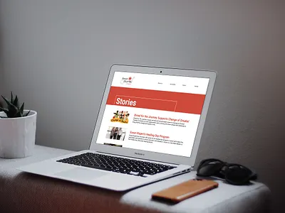 Bread for the Journey Redesign - Stories design desktop mobile non profit nonprofit ui ui design web design website