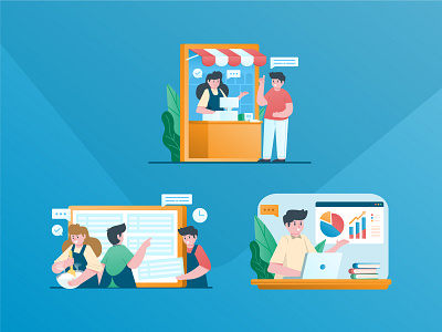 Illustration for Point of Sale brand design corporate identity design draw drawing graphic design illustration illustration art illustration design illustration digital illustrations illustrator point of sale point of sales pos ui ux vector
