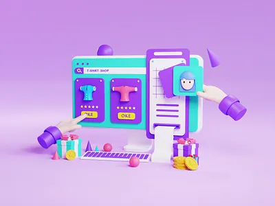 3d online shop 3d art 3d modeling 3ddesign 3dicon 3dillustration art designer digital graphicdesign icon design shopping