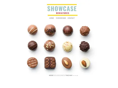 Showcase Miniatures Website Landing Page