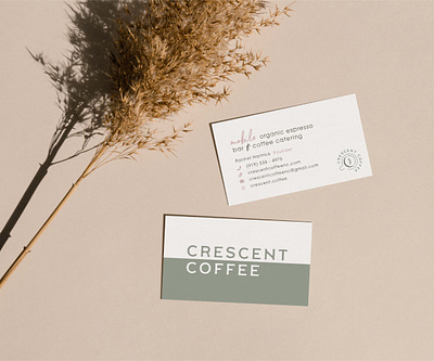 Crescent Coffee Branding & Web Design brand identity brand identity design branding design elementor graphic design logo web design wordpress