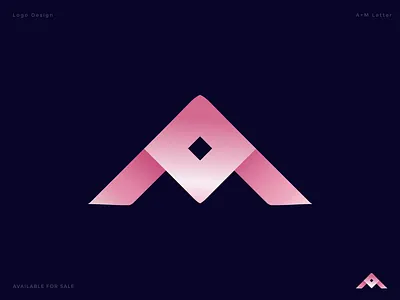 Letter A & M logo agency logo app icon brand identity colorful dribbble best shot gradient logo illustration letter logo letter logo challenge letter logo mark letter m logo lettermark logo design logo design branding logo designer logotype minimalist logo typography ui vector