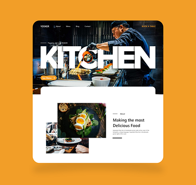 Kitchen Web UI Design adobe xd app app design art creative design graphic design illustration inspiration ui uiux uiux designer uiuxdesign uiuxdesigner uxdesign web ui web ui design web ui kit web uiux webdesign