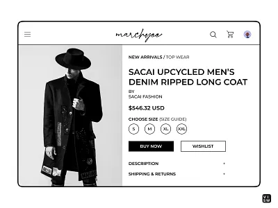 Marchyee E-Commerce Concept coat ecommerce ecommerce business ecommerce design ecommerce shop online shop online shopping online store shopping shopping app shopping bag shopping cart ui web website website concept