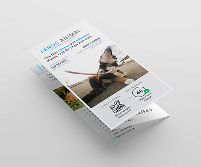 Brochure: Veterinary / Pet Care Products allergy branding brochure brochure design brochure mockup flyer graphic design logo mockup overview pet pet care pets powerpoint presentation sales overview sales page