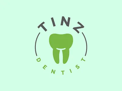 Tinz Dentist dentist logo logo logo design symbol