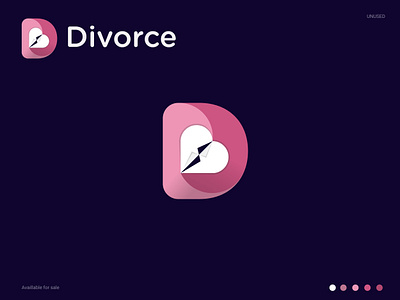 Divorce Logo branding creative logo creative logos heart logo ideantity design logo logo design branding logo design concept logo designer logo folio logo mark logoart logoawesome logoconcept logoidea logos logosketch logotype logotype designer vector