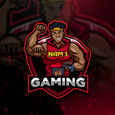 NAM3 PREVIEW branding esport esportlogo gaming gaming logo illustration illustrator logo logo design mascot logo vector