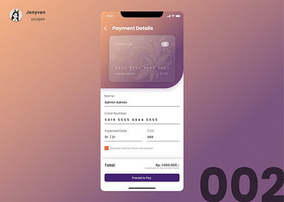 Credit Card Checkout DailyUI 002 credit card checkout creditcard daily ui dailyui design mobile app design ui