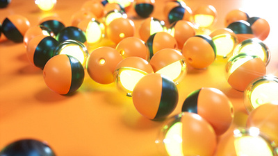 Light Spheres abstract balls cinema4d light lighting mograph motiondesign motiongraphics octane render 3d spheres