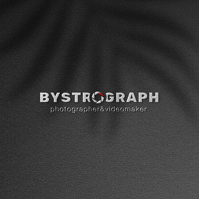 Logo for a Photographer and Videomaker Bystrograph branding branding and identity branding design business card design camera logo corporate identity corporatedesign logo logo design logodesign logotype objective logo photograph photographer logo photography logo photologo video game video logo videomaker videomaker logo